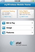 AT&T myWireless Mobile for iPhone