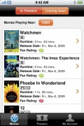 Fandango for iPhone