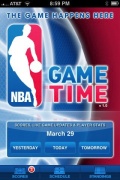 NBA Game Time for iPhone