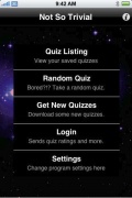 (Not So Trivial) Trivia for iPhone