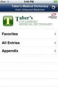 Taber's Medical Dictionary for iPhone