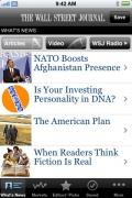 WSJ – The Wall Street Journal for iPhone